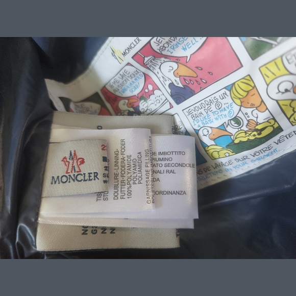 Moncler NWT Navy Blue Cereste Puffer Coat Sz Medium - Picture 11 of 16